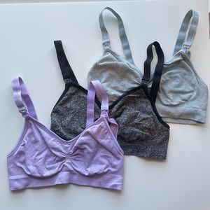 3-pack nursing bras